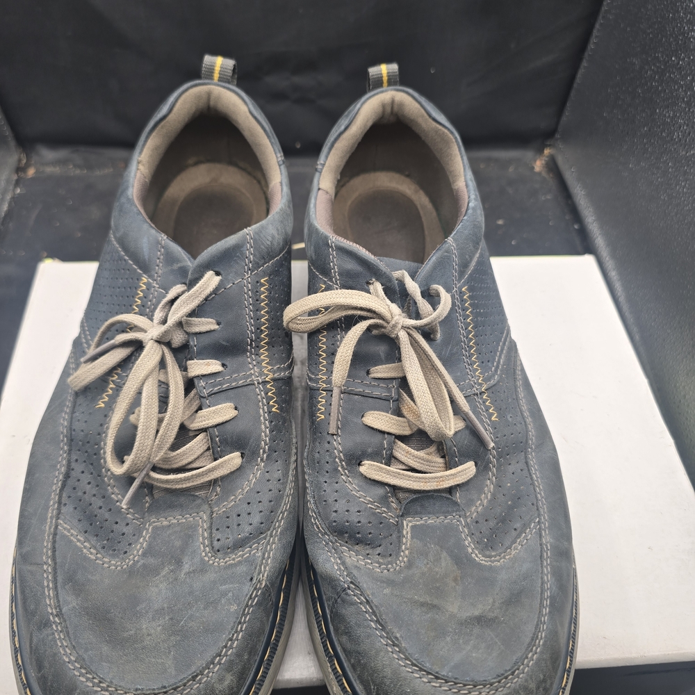 Clarks Men's Blue Lace-Up Oxfords‎